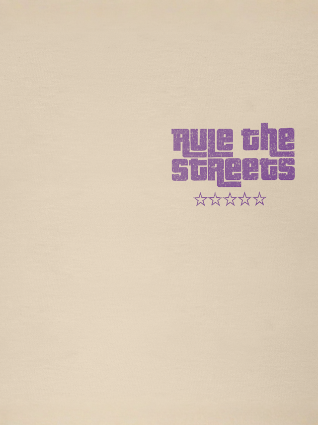 Mister Tee, Rule The Streets Oversize Tee, beige, Image 4 of 4
