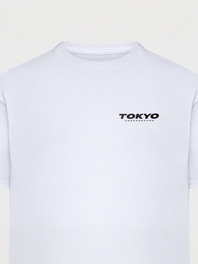 Mister Tee, Tokyo Underground Oversize Tee, white, Image 3 of 4