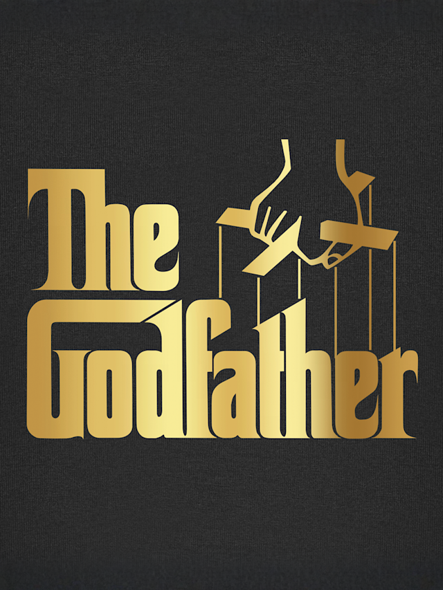 Mister Tee, Gold Godfather Tee, black, Image 3 of 3