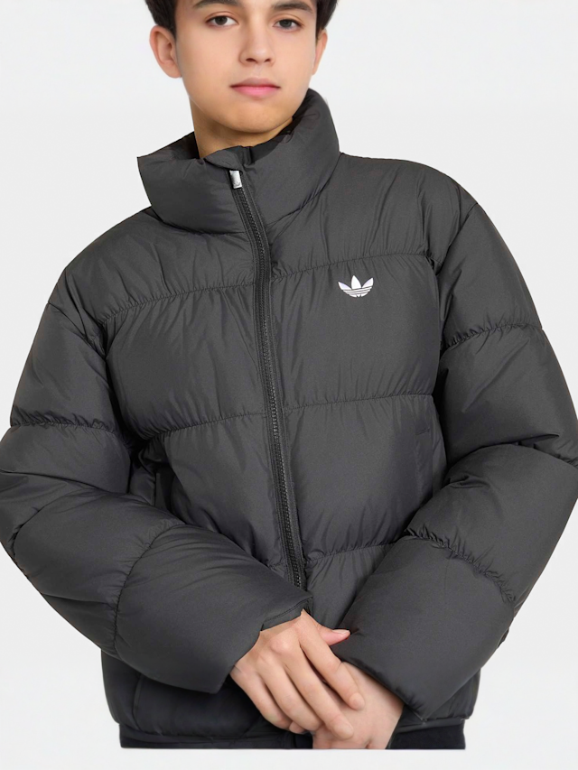 adidas Originals, Short Padded Jacket, black, Image 3 of 5
