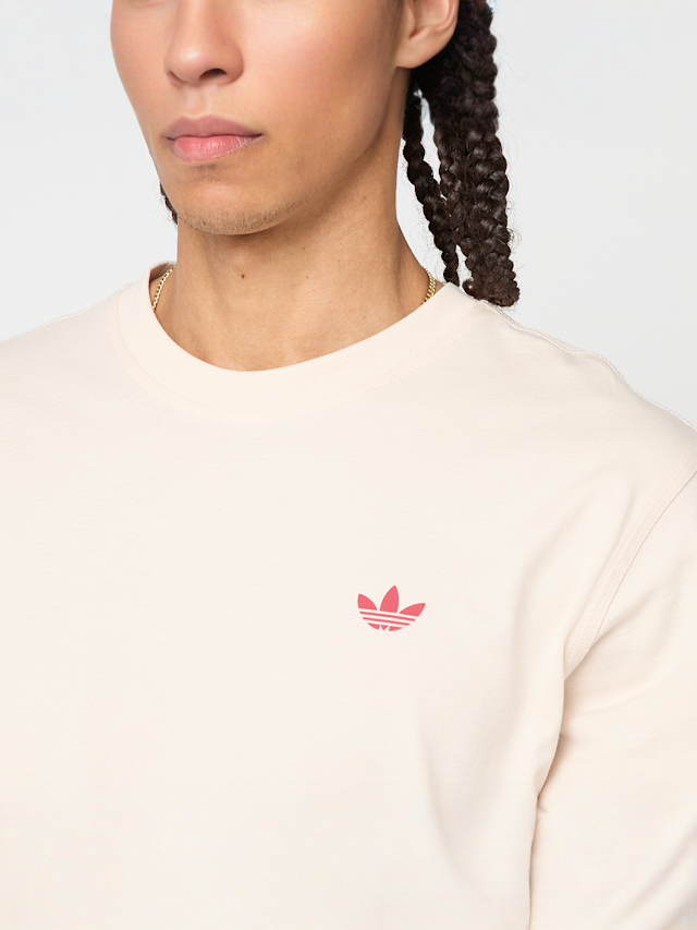 adidas Originals, Logo Graphics Tee, beige, Image 4 of 5