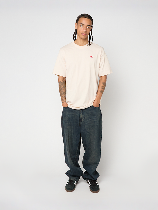 adidas Originals, Logo Graphics Tee, beige, Image 5 of 5