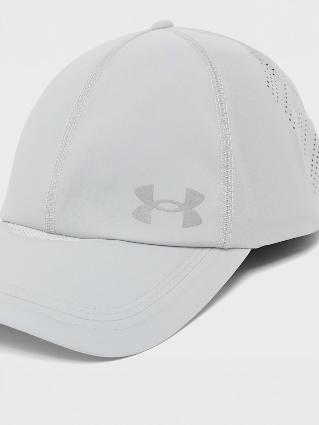 Under Armour, Velociti Low Adjustable Cap, grey, Image 4 of 5