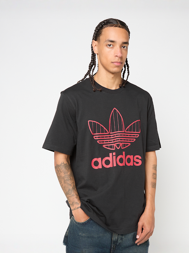 adidas Originals, Trefoil Tee, black, Image 1 of 4