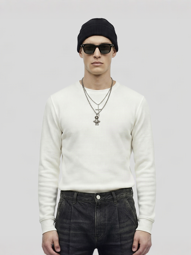 Urban Classics, Loose Longsleeve Shirt, white, Image 1 of 3