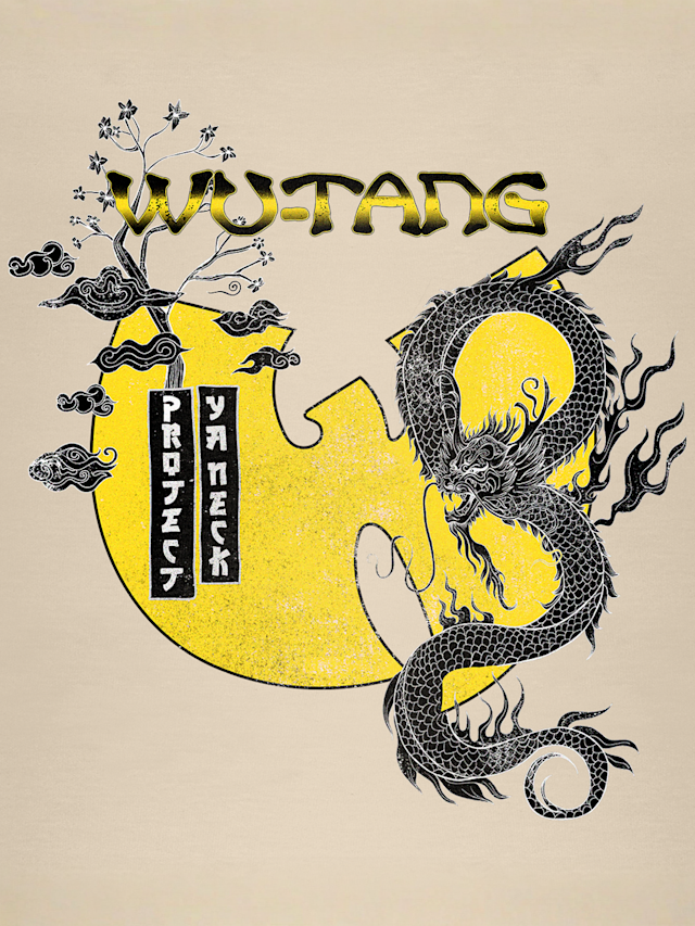 Mister Tee, Wu Tang Dragon Oversize Tee, beige, Image 3 of 3