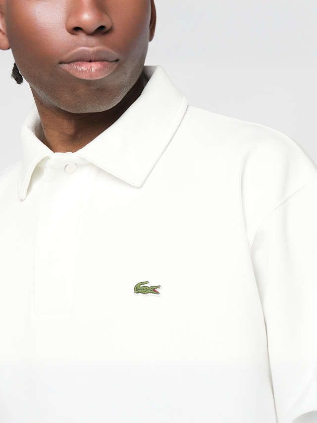Lacoste, SWEATSHIRT croissant/cookie-port, white, Image 3 of 4