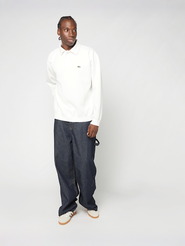 Lacoste, SWEATSHIRT croissant/cookie-port, white, Image 4 of 4