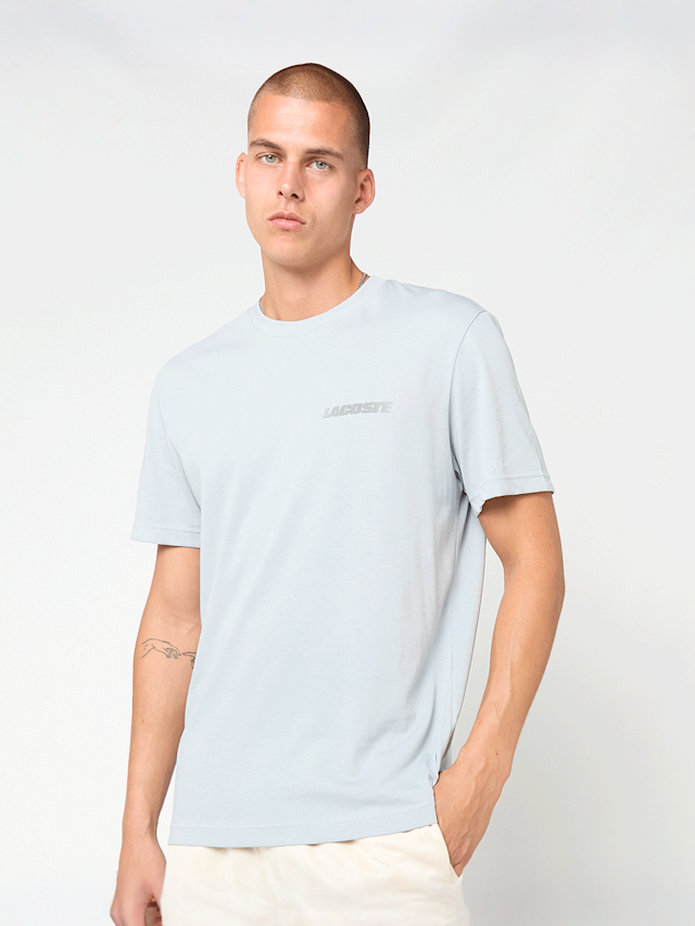 Lacoste, T-Shirt, blue, Image 2 of 5