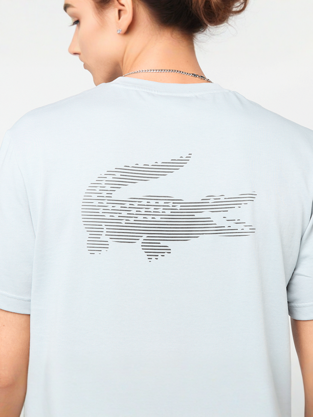 Lacoste, T-Shirt, blue, Image 4 of 5