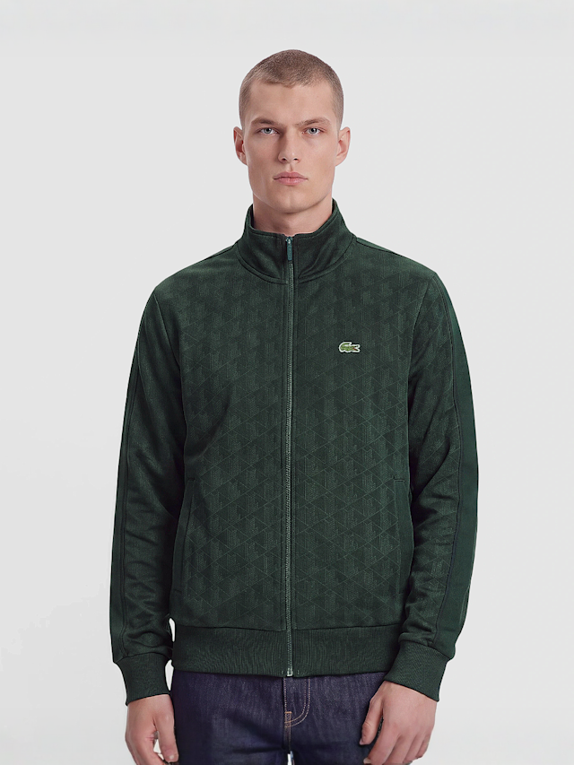Lacoste, SWEATSHIRT croissant/cookie-port, green, Image 1 of 4