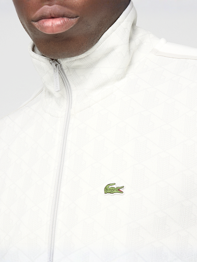 Lacoste, SWEATSHIRT black, white, Image 3 of 6