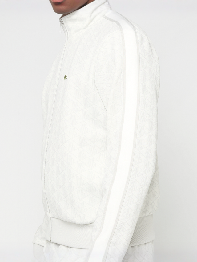 Lacoste, SWEATSHIRT croissant/cookie-port, white, Image 5 of 6