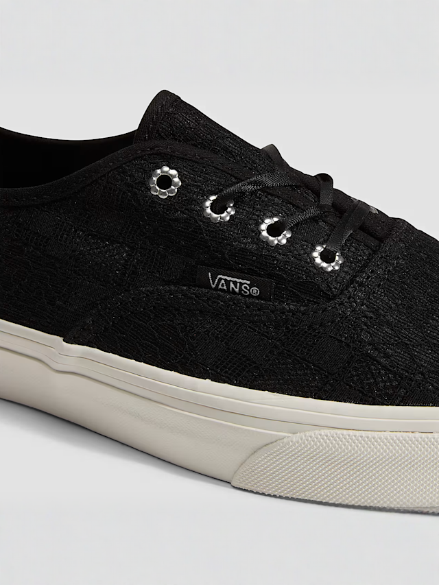 Vans, Authentic black/laced black, black, Image 5 of 5