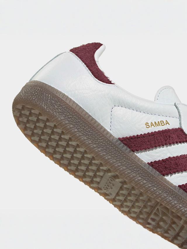 adidas Originals, Samba OG Sneaker, white, Image 7 of 8