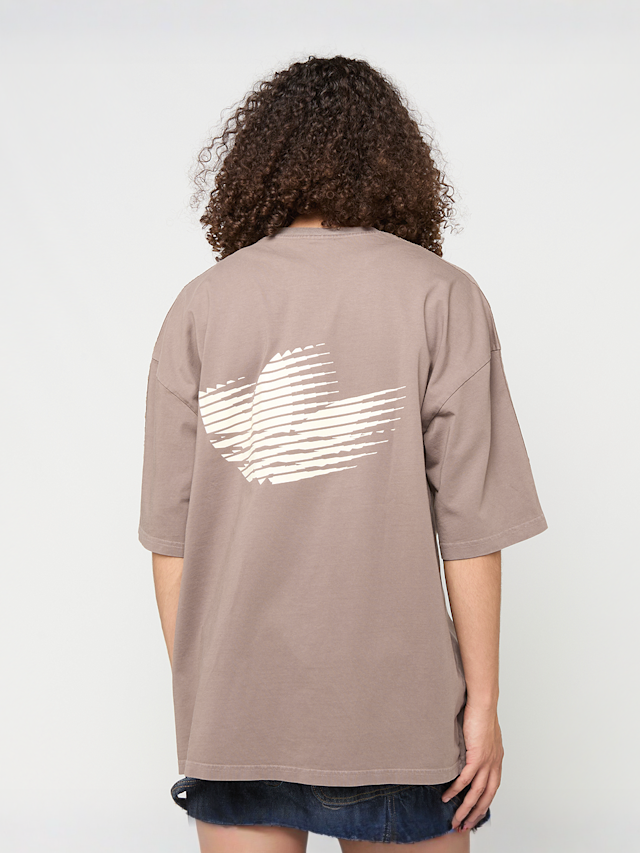 adidas Originals, NEW ERA WASHED OS TEE NEW ERA BLK, brown, Image 1 of 7