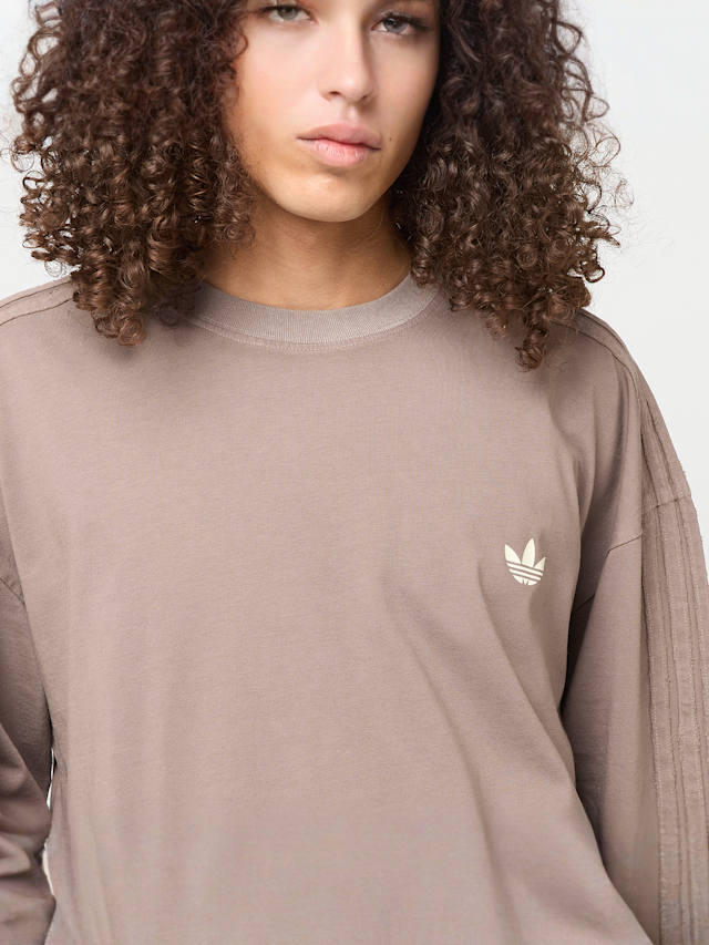 adidas Originals, NEW ERA WASHED OS TEE NEW ERA BLK, brown, Image 3 of 7