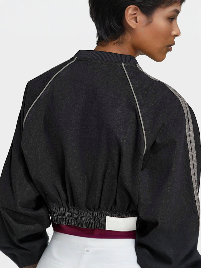 adidas Originals, Superstar Denim Tracktop, black, Image 4 of 5