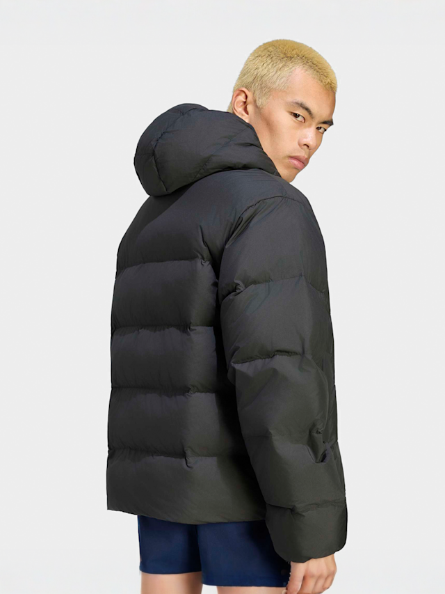 adidas Originals, Hooded Regen Jacket, black, Image 2 of 5