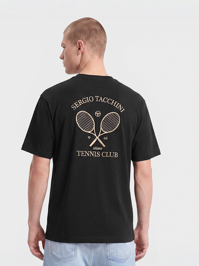 Sergio Tacchini, Britpop T-Shirt, black, Image 1 of 4