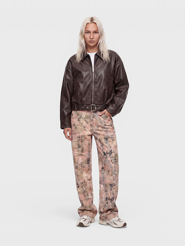 Decibel, Cropped Jacket with Belt, brown, Image 4 of 4
