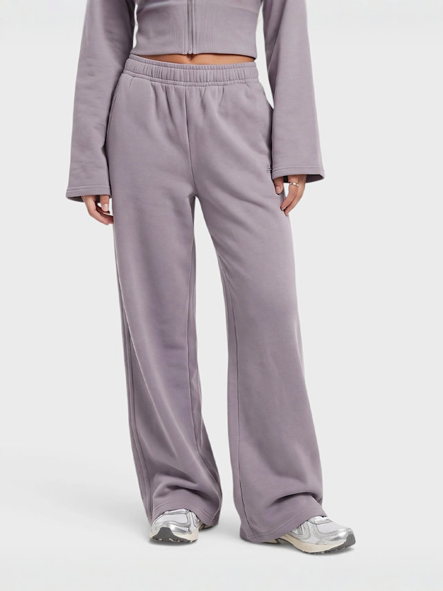 New Balance, Brushed Coastal Fleece Pant, grey, Image 1 of 4