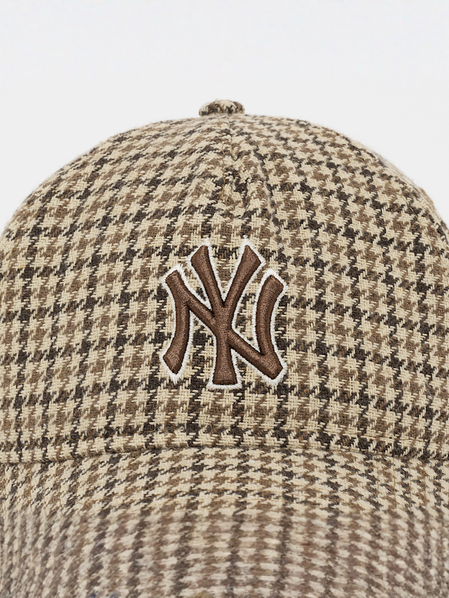 New Era, 9TWENTY Check AF New York Yankees, beige, Image 4 of 4