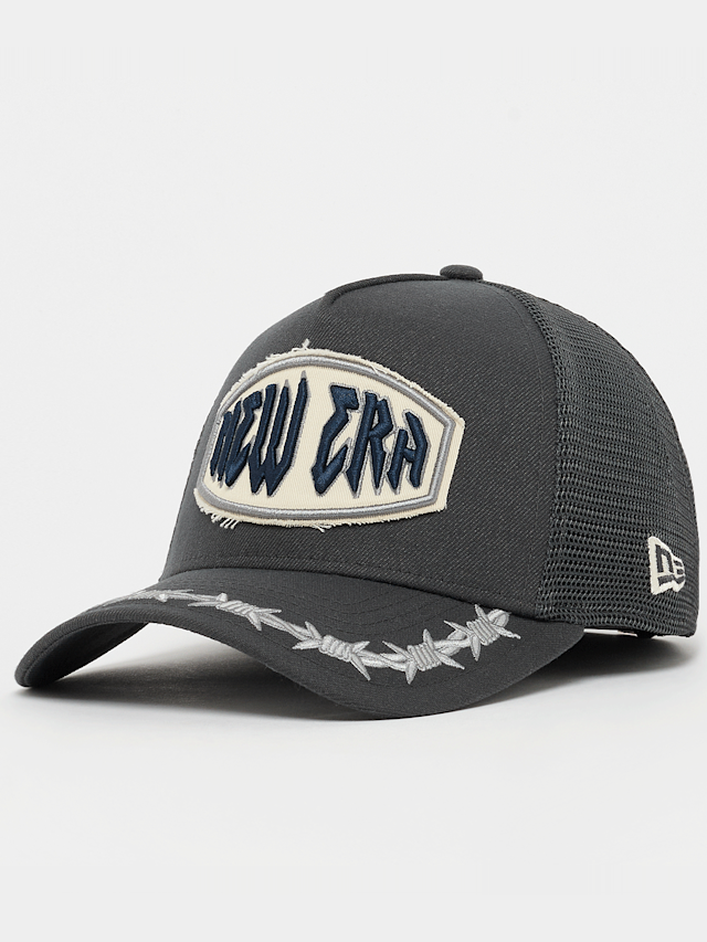 New Era, 9FORTY Distressed Patch E-Frame, grey, Image 1 of 4