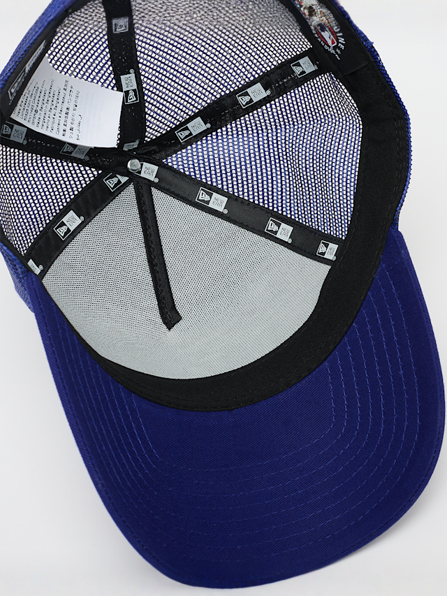 New Era, 9FORTY Wordmark Trucker Los Angeles Dodgers, blue, Image 3 of 4