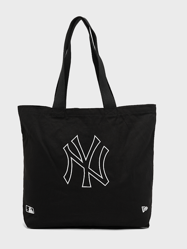 New Era, MLB Light Canvas Tote New York Yankees, black, Image 1 of 7