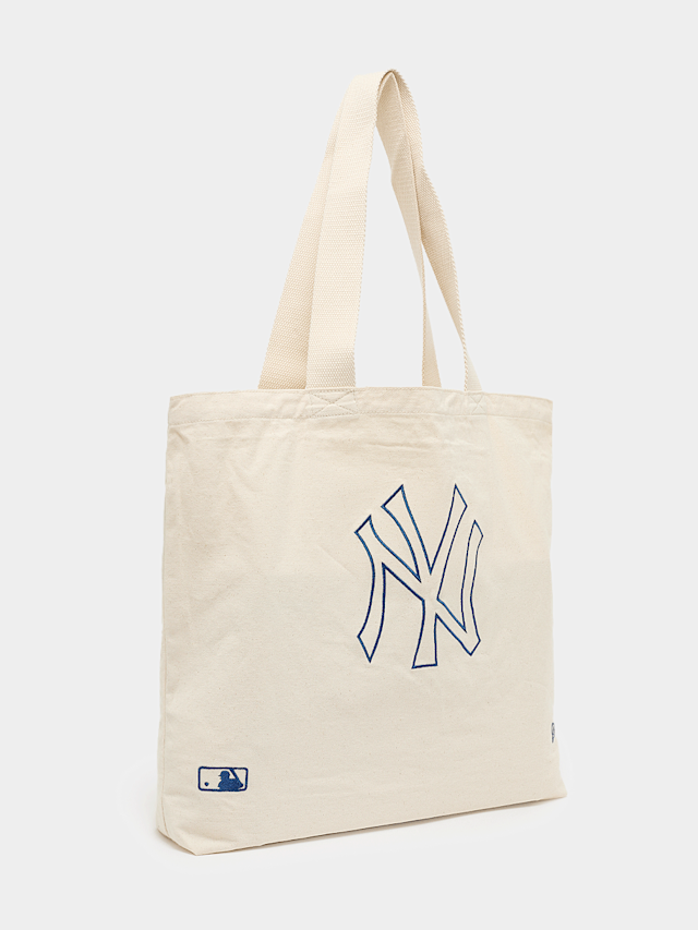 New Era, MLB Light Canvas Tote New York Yankees, beige, Image 2 of 6