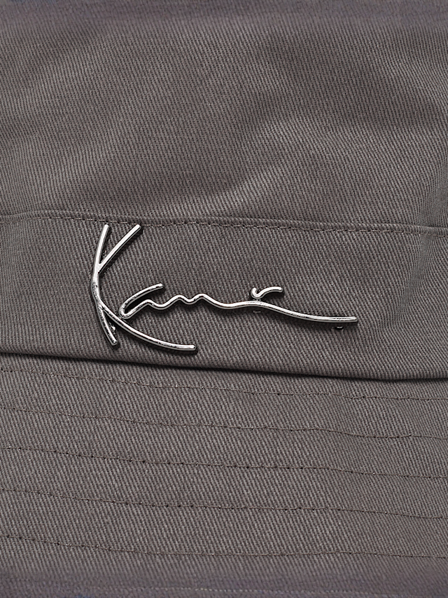 Karl Kani, Metal Signature Bucket Hat, grey, Image 4 of 4