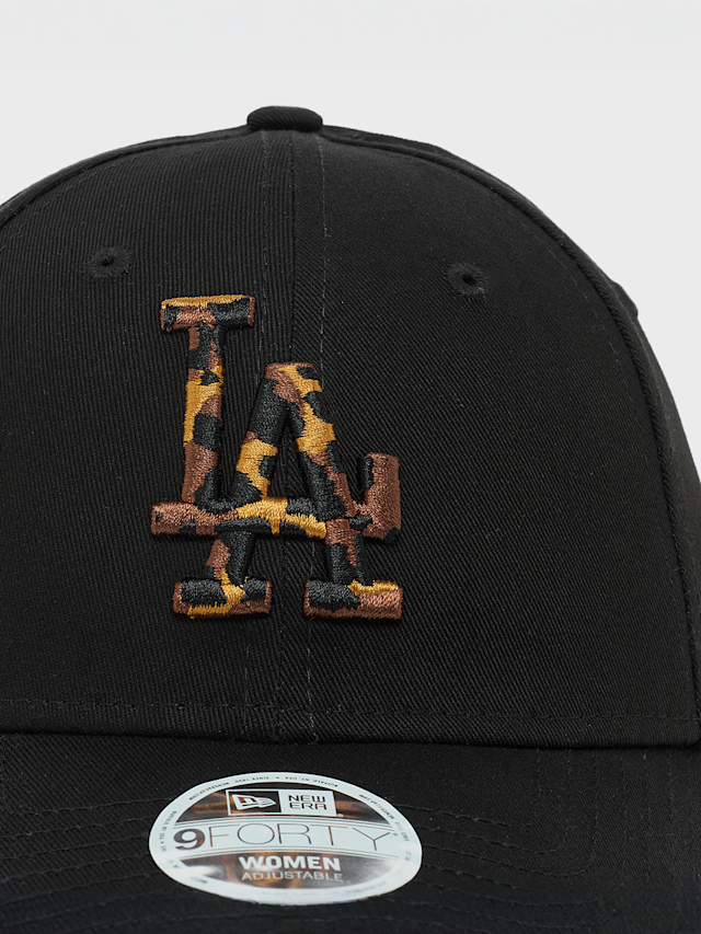 New Era, Female 9Forty Los Angeles Dodgers, black, Image 3 of 4
