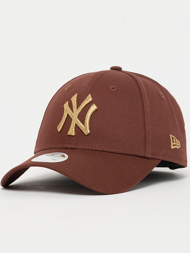 New Era, Female Metallic Logo 9Forty New York Yankees, brown, Image 1 of 4
