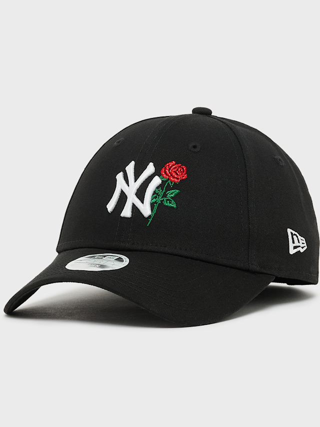 New Era, Female Flower Icon 9Forty New York Yankees, black, Image 1 of 4