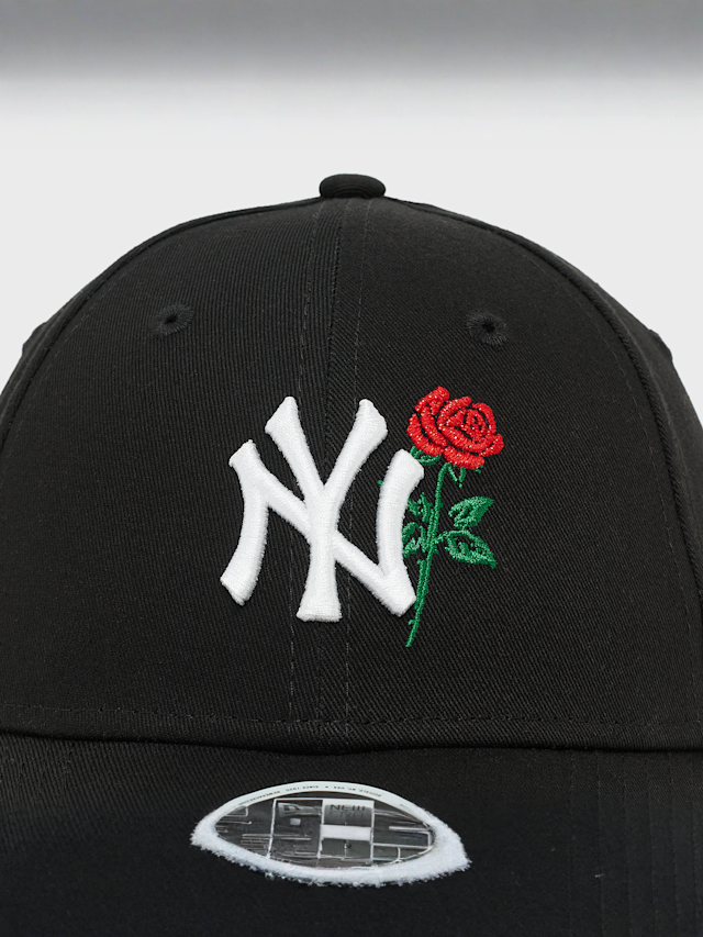New Era, Female Flower Icon 9Forty New York Yankees, black, Image 4 of 4
