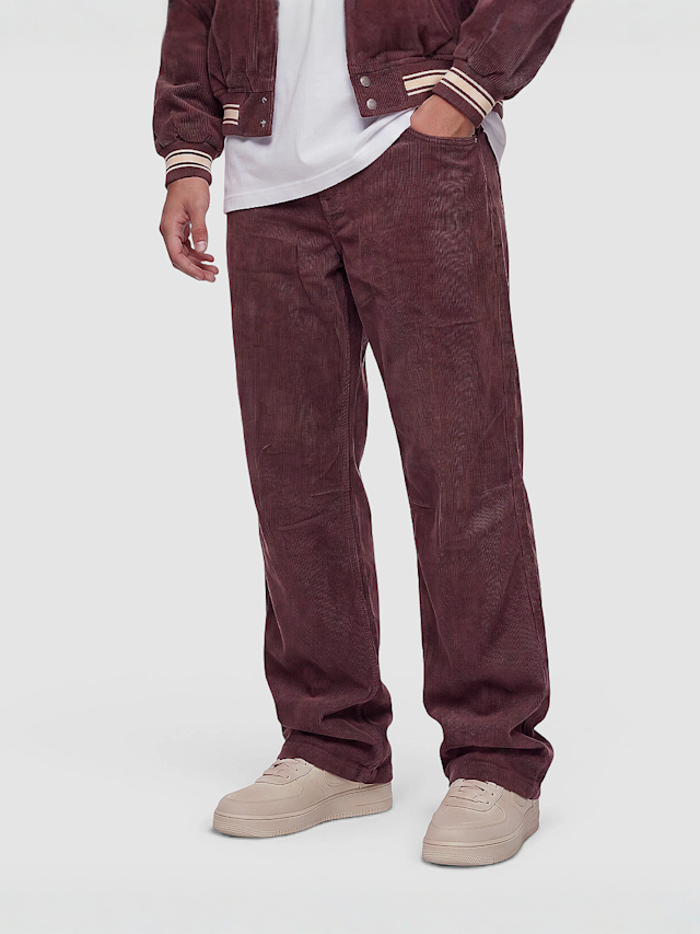 Karl Kani, OG Corduroy Relaxed Baggy Pants, brown, Image 1 of 3