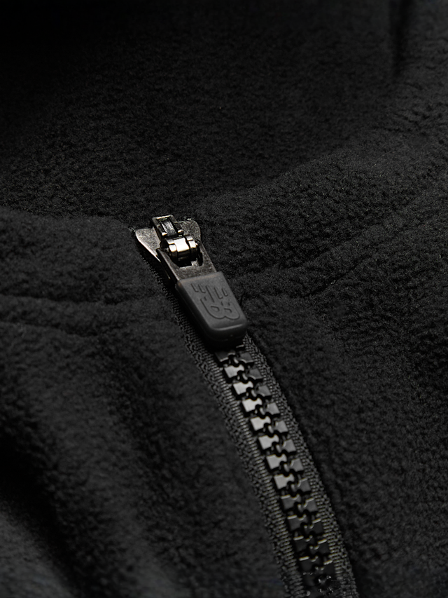 New Balance, Trackside Polar Fleece Hoodie, black, Image 4 of 6