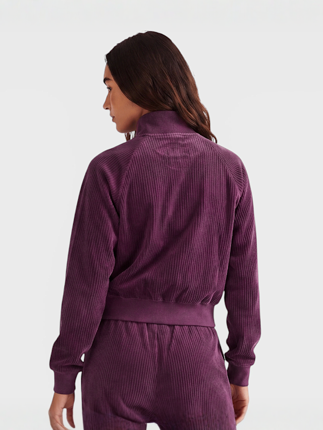 Karl Kani, Signature Corduroy Trackjacket violet, purple, Image 2 of 4