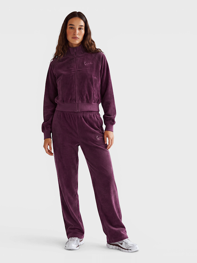 Karl Kani, Signature Corduroy Trackpants, purple, Image 4 of 4