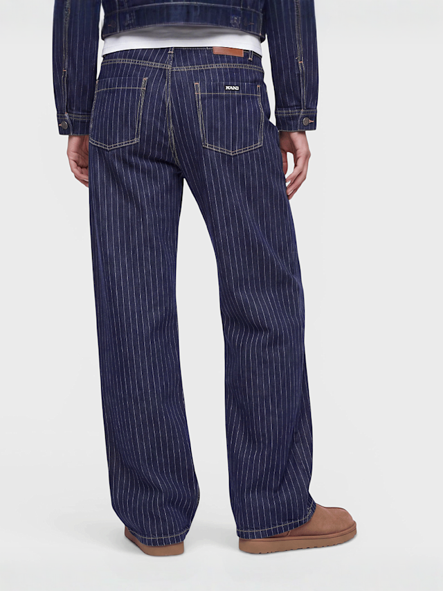 Karl Kani, Retro Pinstripe Jeans, blue, Image 2 of 4