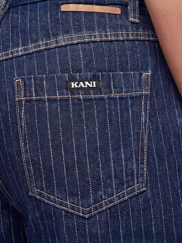 Karl Kani, Retro Pinstripe Jeans, blue, Image 3 of 4
