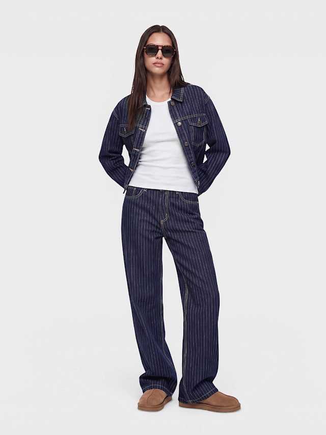 Karl Kani, Retro Pinstripe Jeans, blue, Image 4 of 4
