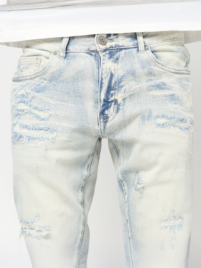 Smoke Rise, Vintage Washed Jeans Leo, blue, Image 3 of 5