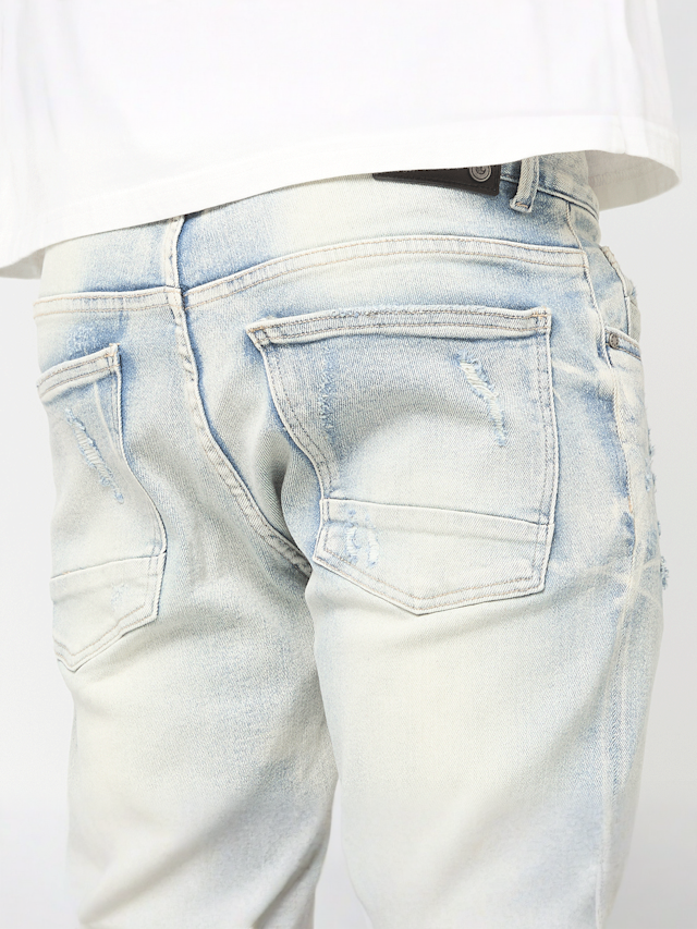 Smoke Rise, Vintage Washed Jeans Leo, blue, Image 4 of 5