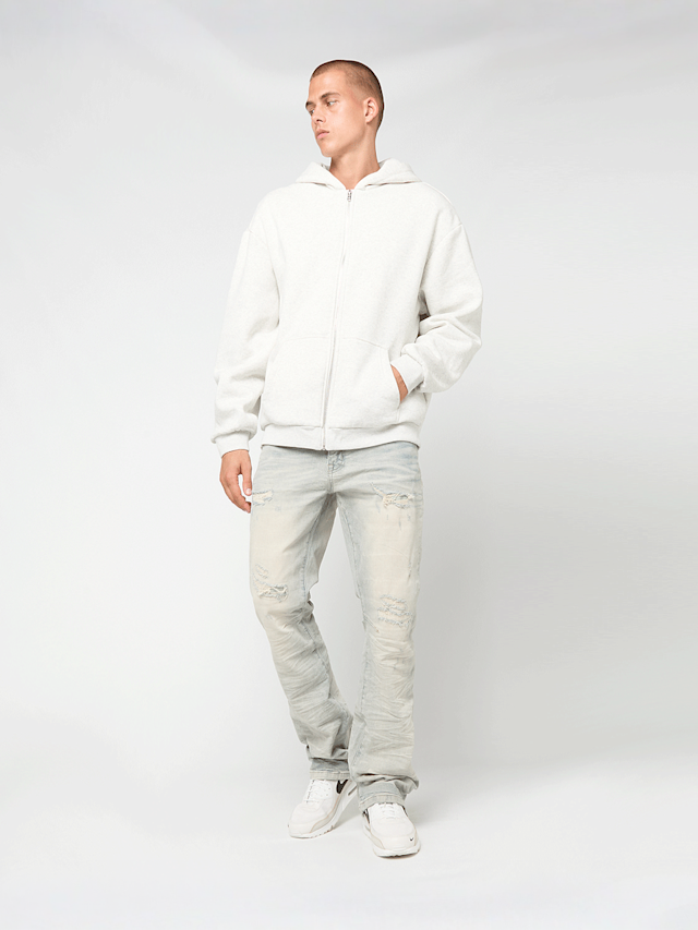 Smoke Rise, Grunge Wash Effect Jeans Elva, blue, Image 5 of 5