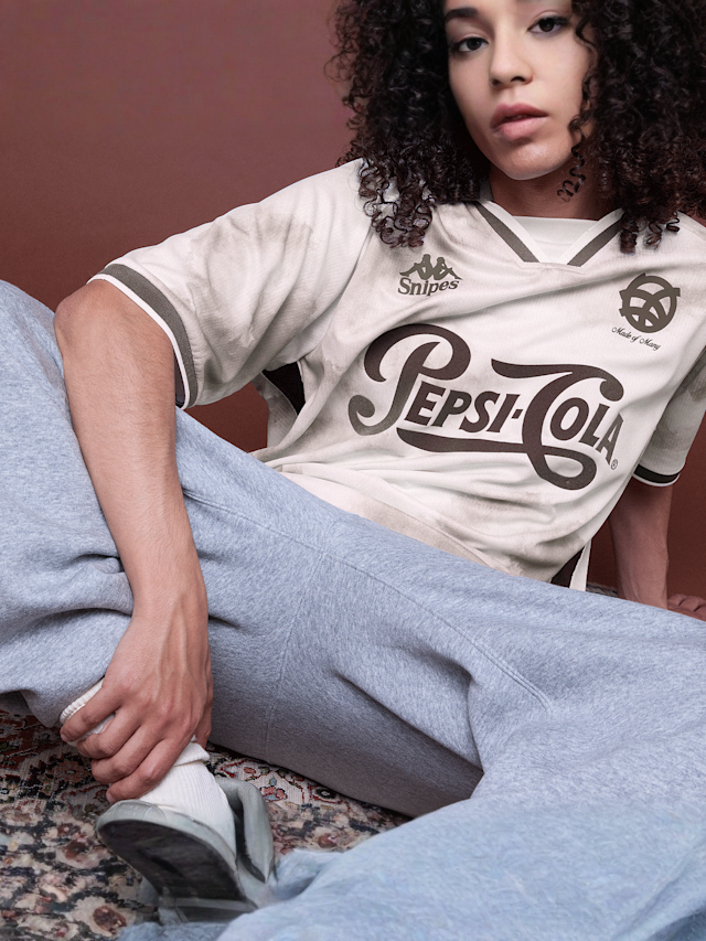 KAPPA x SNIPES, KAPPA x SNIPES Jersey AOP, white, Image 3 of 6
