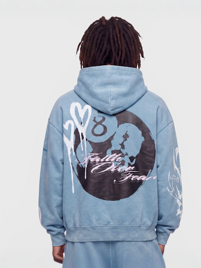 Smoke Rise, Truth Hoodie, blue, Image 2 of 4