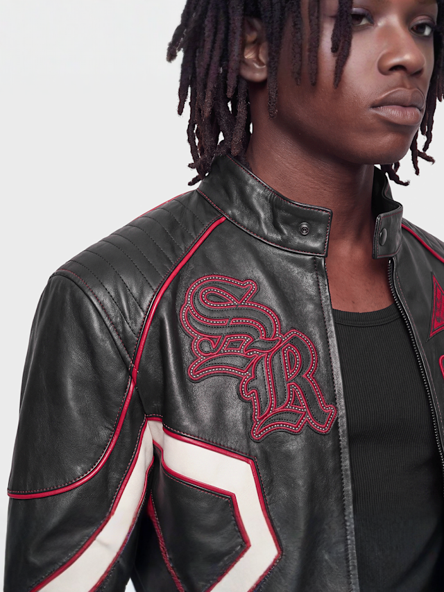 Smoke Rise, Club Circuit Racing Jacket, black, Image 3 of 4