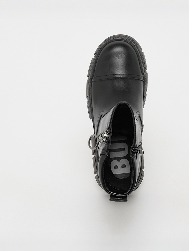 Buffalo, Goshper Zip Mid Vegan Nappa, black, Image 5 of 7